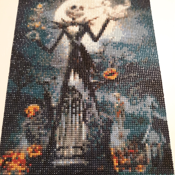 Nightmare before Christmas dymond painting